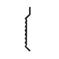 Roval knelprofiel - aluminium - 50mm - 2500mm - geponst