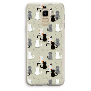 Katten: Samsung Galaxy J6 (2018) Transparant Hoesje