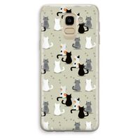 Katten: Samsung Galaxy J6 (2018) Transparant Hoesje