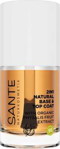 Natural base 2-in-1 top coat