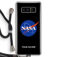 NASA: Samsung Galaxy Note 8 Transparant Hoesje met koord