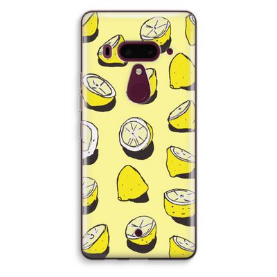 When Life Gives You Lemons...: HTC U12+ Transparant Hoesje