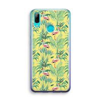 Flamingo party: Huawei P Smart (2019) Transparant Hoesje