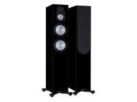 Monitor Audio Silver 300 7G vloerstaande speaker - Hoogglans zwart (per paar)