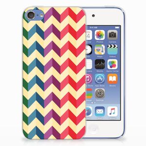 Apple iPod Touch 5 | 6 TPU bumper Zigzag Multi Color