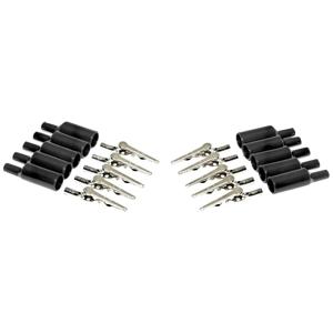 Mueller Electric BU-P2240-0 Krokodillenklem Zwart Lengte: 54.61 mm 1 set(s)