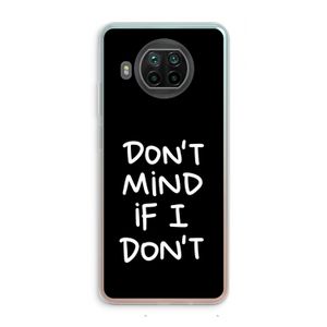 Don't Mind: Xiaomi Mi 10T Lite 5G Transparant Hoesje