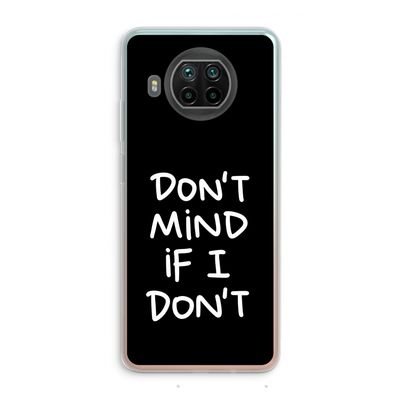 Don't Mind: Xiaomi Mi 10T Lite 5G Transparant Hoesje