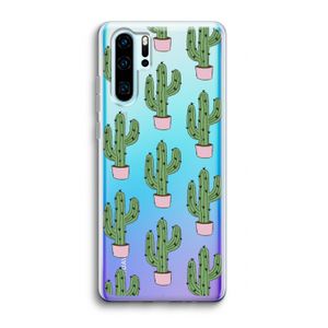 Cactus Lover: Huawei P30 Pro Transparant Hoesje