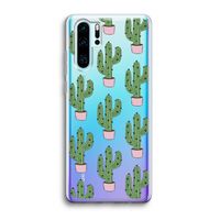 Cactus Lover: Huawei P30 Pro Transparant Hoesje