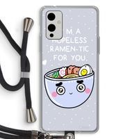 I'm A Hopeless Ramen-Tic For You: OnePlus 9 Transparant Hoesje met koord