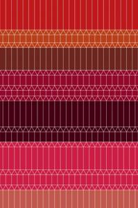 Moooi Carpets - Zigzag Red - 200x300 cm Vloerkleed