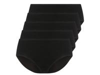 esmara 5 dames hipsters (Zwart, XXL)