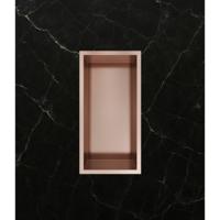 Hotbath &More Inbouwnis - 30 x 15 x 10 cm - Geborsteld Koper PVD