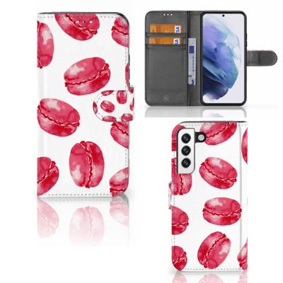 Samsung Galaxy S22 | Book Cover | Pink Macarons