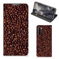 OnePlus Nord | Flip Style Cover | Koffiebonen