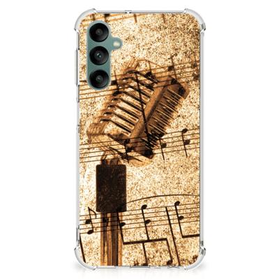 Samsung Galaxy A24 Anti-shock Hoesje met foto Bladmuziek Samsung Galaxy A24 Anti-shock Hoesje met foto Bladmuziek