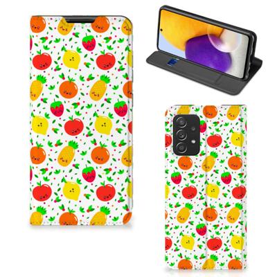 Samsung Galaxy A72 (5G/4G) | Flip Style Cover | Fruits