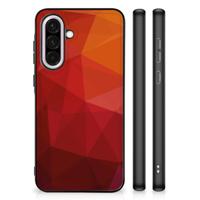 Backcover voor Samsung Galaxy A56 Polygon Red