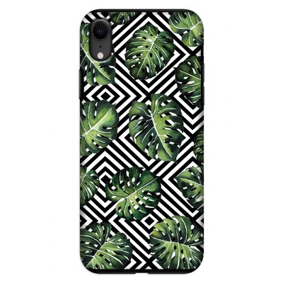 Geometrische jungle: iPhone XR Tough Case