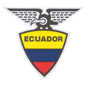 Ecuador Badge (10x9cm)