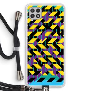 Skew Bee 3: Samsung Galaxy A22 4G Transparant Hoesje met koord