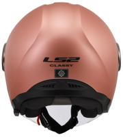 LS2 jethelm "of620 classy solid" helmet of620 classy solid xl matt pink