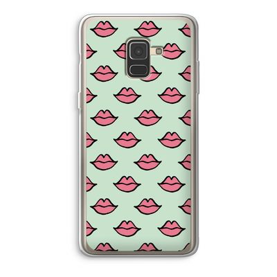 Lipjes: Samsung Galaxy A8 (2018) Transparant Hoesje