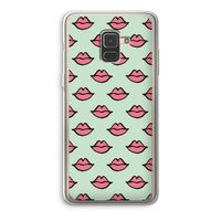 Lipjes: Samsung Galaxy A8 (2018) Transparant Hoesje
