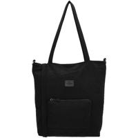 Charm London Corduroy Shopper/Schoudertas Valley Zwart