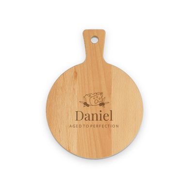 Borrelplank graveren - Beuken - S