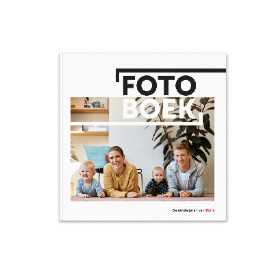 Fotoboek Softcover 21x21 Vierkant