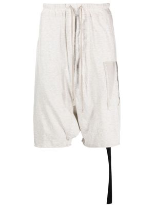 Rick Owens DRKSHDW short sarouel à lien de resserrage - Tons neutres