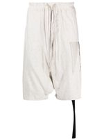 Rick Owens DRKSHDW short sarouel à lien de resserrage - Tons neutres