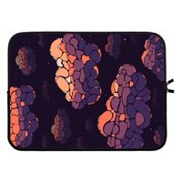 Patroon Wolken: Laptop sleeve 15 inch