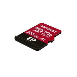 Patriot EP Series microSDXC 256 GB geheugenkaart UHS-I U3, Class 10, V30, A1, incl. SD-Adapter