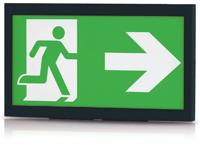 Enzo Profolux led noodverlichting 3w in/opbouw ip40 zwart - 5021725