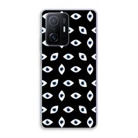 Eyes pattern: Xiaomi 11T Pro Transparant Hoesje