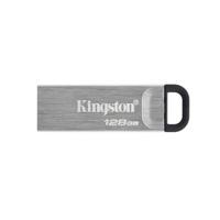 Kingston DTKN/128GB DataTraveler Kyson, 128 GB, USB 3.2, 200/ 60 MB/s, Capless, Silver