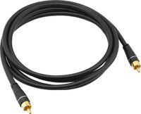 Oehlbach SL SUB CABLE 2,0 M Luidspreker kabel Zwart - thumbnail