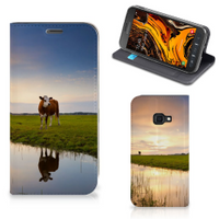 Samsung Galaxy Xcover 4s Hoesje maken Koe - thumbnail