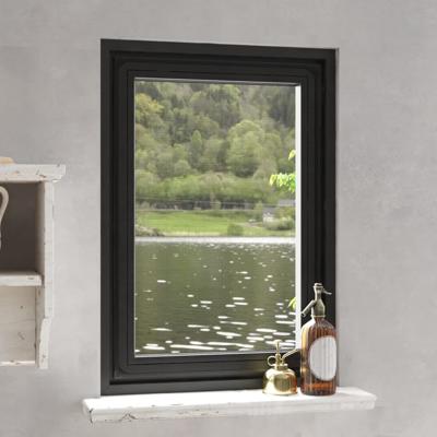 VidaXL Insectenhor voor ramen magnetisch 80x120 cm antracietkleurig