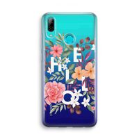 Hello in flowers: Huawei P Smart (2019) Transparant Hoesje