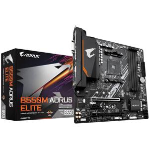 Gigabyte B550M AORUS ELITE Moederbord Socket AMD AM4 Vormfactor Micro-ATX Moederbord chipset AMD® B550