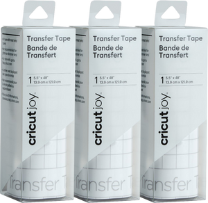 Cricut Joy StandardGrip Transfer Tape 14x122 Transparant 3-Pack