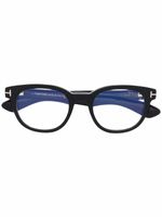 TOM FORD Eyewear lunette de vue à monture ronde - Noir