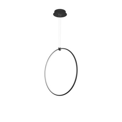 Lyora HanglampRing zwart Ø 68cm - 9820591