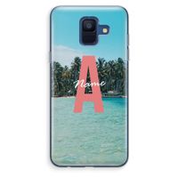 Pacific Dream: Samsung Galaxy A6 (2018) Transparant Hoesje Pacific Dream: Samsung Galaxy A6 (2018) Transparant Hoesje
