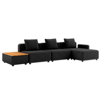 Cobana Lounge Sofa - 3 seater w/ Patio Storage Table