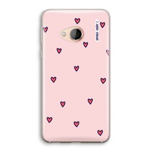 Hartjes: HTC U Play Transparant Hoesje